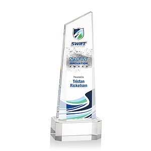 Belmont Tower VividPrint™ Award on Padova - Clear
