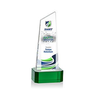 Belmont Tower VividPrint™ Award on Padova - Green