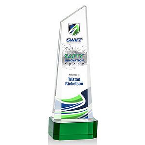 Belmont Tower VividPrint™ Award on Padova - Green