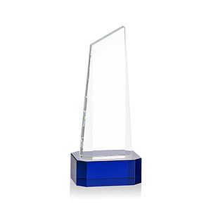 Belmont Tower VividPrint™ Award on Padova - Blue