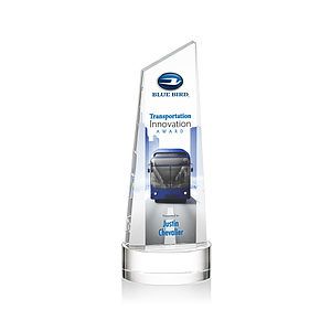 Belmont Tower VividPrint™ Award on Stanrich - Clear