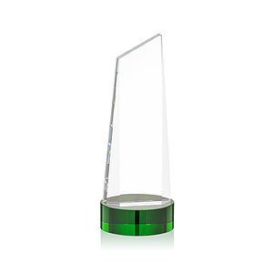 Belmont Tower VividPrint™ Award on Stanrich - Green