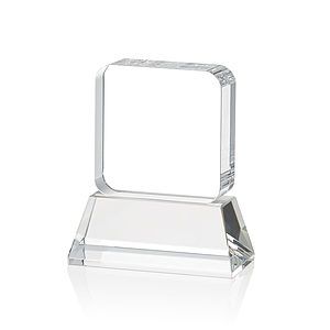Flamborough VividPrint™ Award on Base - Clear