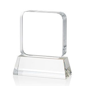 Flamborough VividPrint™ Award on Base - Clear