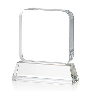 Flamborough VividPrint™ Award on Base - Clear