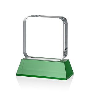 Flamborough VividPrint™ Award on Base - Green