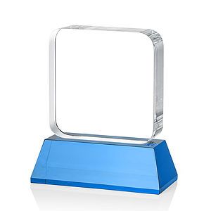 Flamborough VividPrint™ Award on Base - Sky Blue