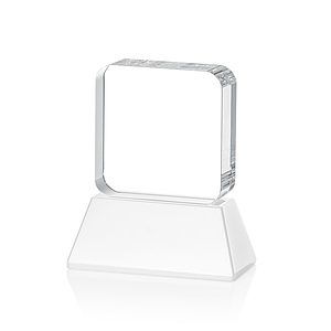 Flamborough VividPrint™ Award on Base - White