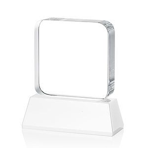 Flamborough VividPrint™ Award on Base - White