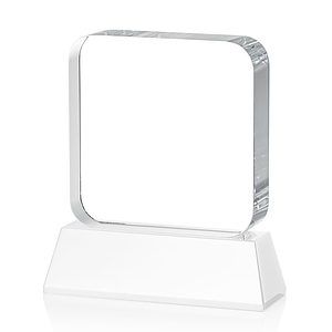 Flamborough VividPrint™ Award on Base - White