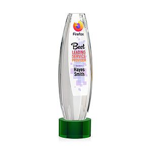 Hoover VividPrint™ Award on Marvel Base - Green