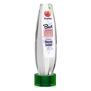 Hoover VividPrint™ Award on Marvel Base - Green