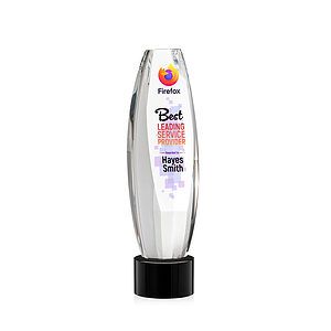 Hoover VividPrint™ Award on Marvel Base - Black