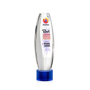 Hoover VividPrint™ Award on Marvel Base - Blue