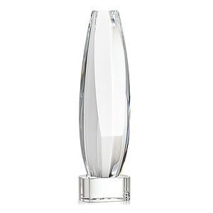Hoover VividPrint™ Award on Paragon Base - Clear