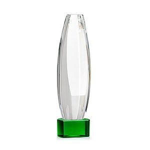 Hoover VividPrint™ Award on Paragon Base - Green