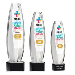 Hoover VividPrint™ Award on Paragon Base - Black