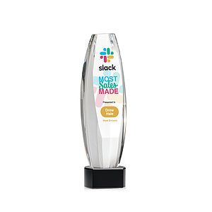 Hoover VividPrint™ Award on Paragon Base - Black