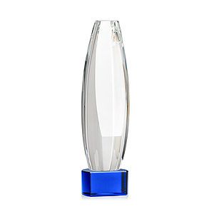 Hoover VividPrint™ Award on Paragon Base - Blue