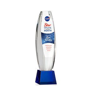 Hoover VividPrint™ Award on Robson Base - Blue