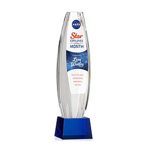 Hoover VividPrint™ Award on Robson Base - Blue