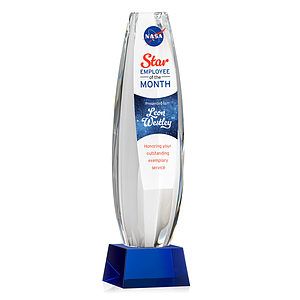 Hoover VividPrint™ Award on Robson Base - Blue