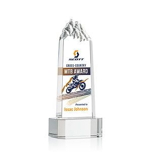 Himalayas VividPrint™ Award on Base - Clear