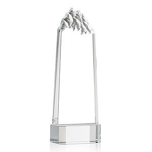 Himalayas VividPrint™ Award on Base - Clear