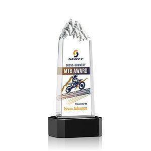 Himalayas VividPrint™ Award on Base - Black
