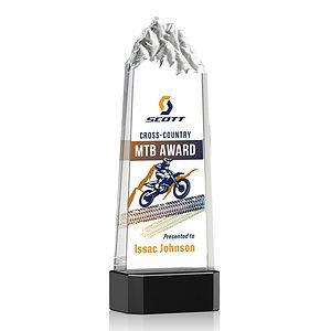 Himalayas VividPrint™ Award on Base - Black