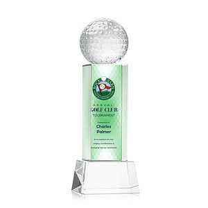 Golf Ball VividPrint™ Award on Belcroft - Clear
