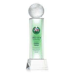 Golf Ball VividPrint™ Award on Belcroft - Clear