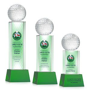 Golf Ball VividPrint™ Award on Belcroft - Green 
