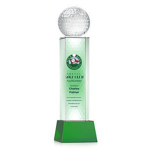 Golf Ball VividPrint™ Award on Belcroft - Green 
