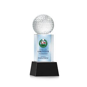 Golf Ball VividPrint™ Award on Belcroft - Black