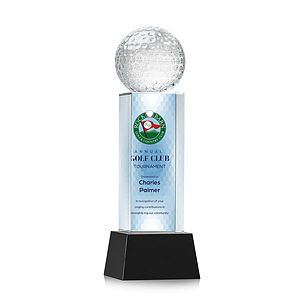 Golf Ball VividPrint™ Award on Belcroft - Black