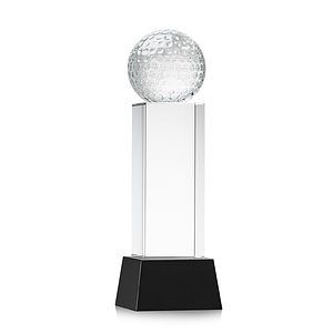 Golf Ball VividPrint™ Award on Belcroft - Black