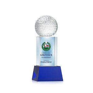 Golf Ball VividPrint™ Award on Belcroft - Blue
