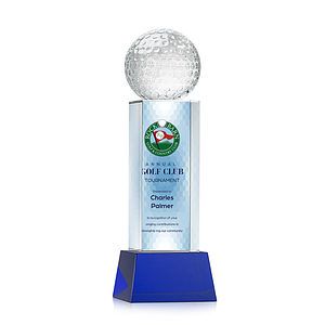 Golf Ball VividPrint™ Award on Belcroft - Blue