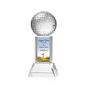 Golf Ball VividPrint™ Award on Stowe - Clear
