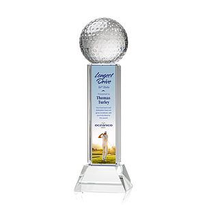 Golf Ball VividPrint™ Award on Stowe - Clear