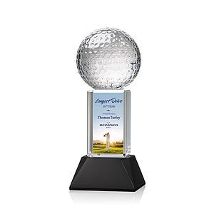Golf Ball VividPrint™ Award on Stowe - Black