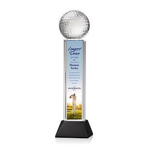 Golf Ball VividPrint™ Award on Stowe - Black
