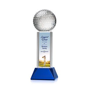 Golf Ball VividPrint™ Award on Stowe - Blue