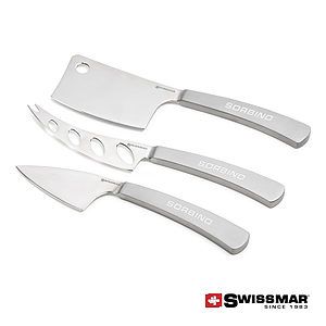 Swissmar® Barcelona 3 Pc Cheese Knife Set