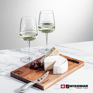 Swissmar Acacia Board   2 Dunhill Wine