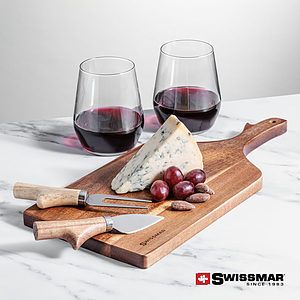 Swissmar Paddle Board  2 Germain Stemless Wine