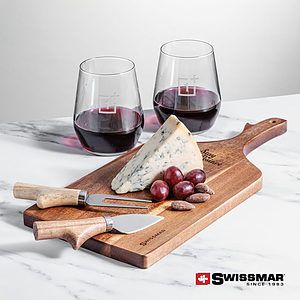 Swissmar Paddle Board  2 Germain Stemless Wine