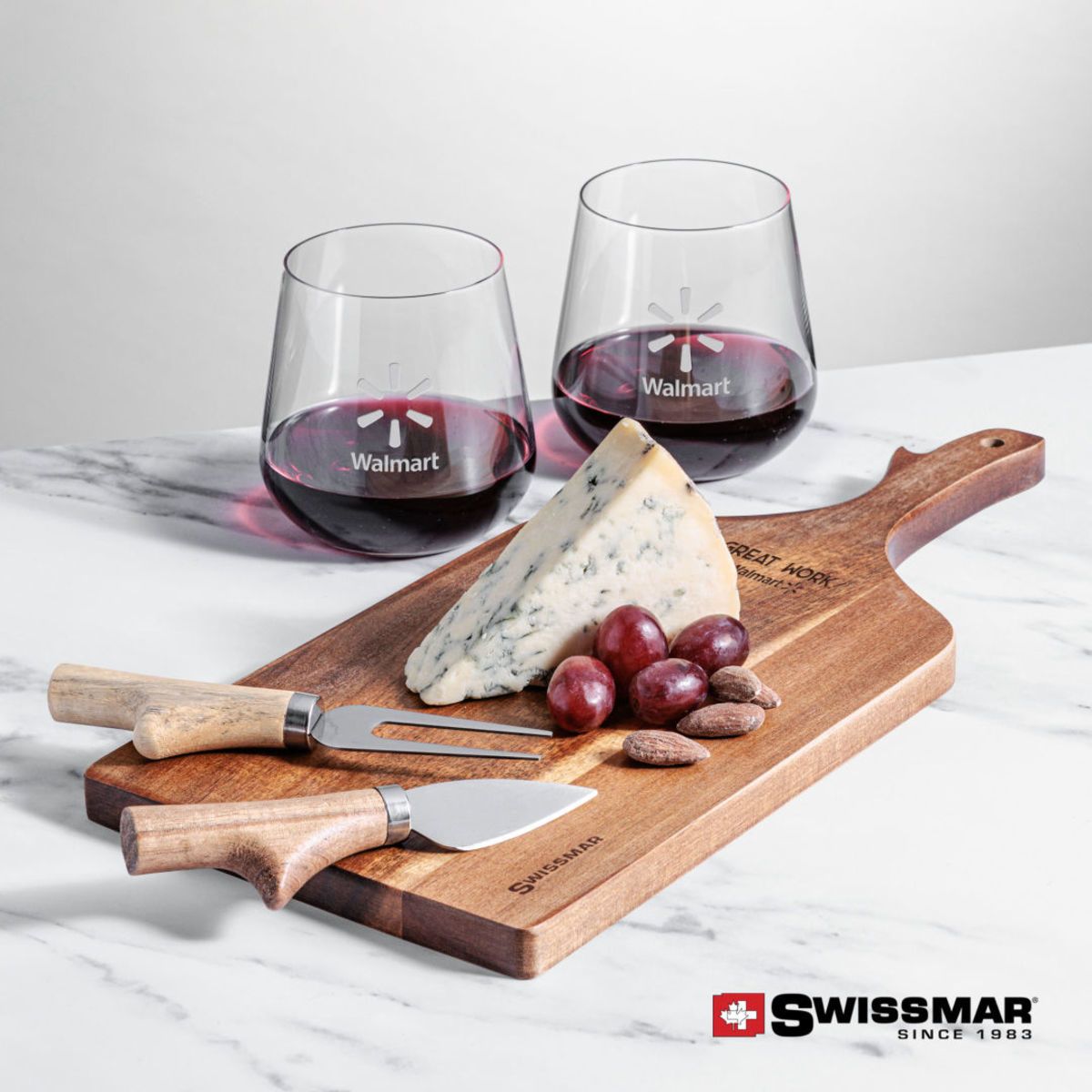 Swissmar Paddle Board  2 Howden Stemless Wine