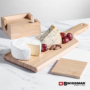 Swissmar® Bamboo Board & Coasters